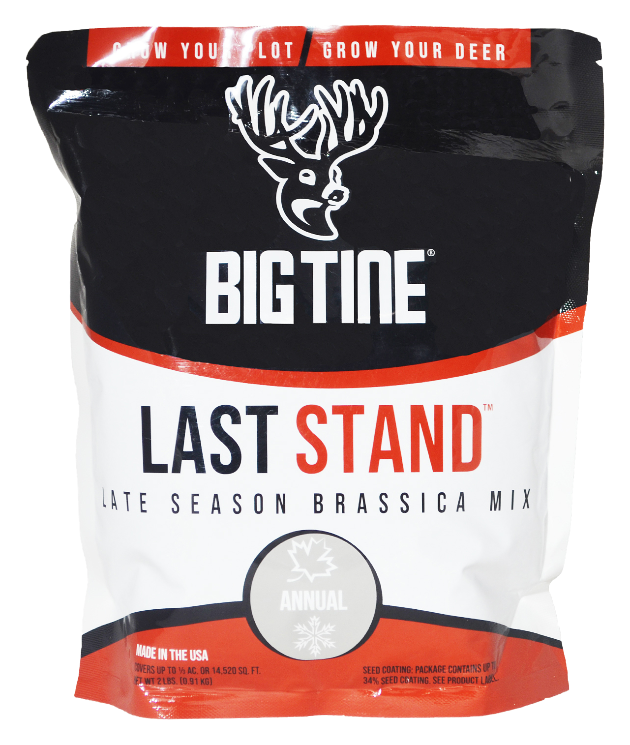 Big Tine Last Stand Late Season Brassica Mix Food Plot Seed Cabela's
